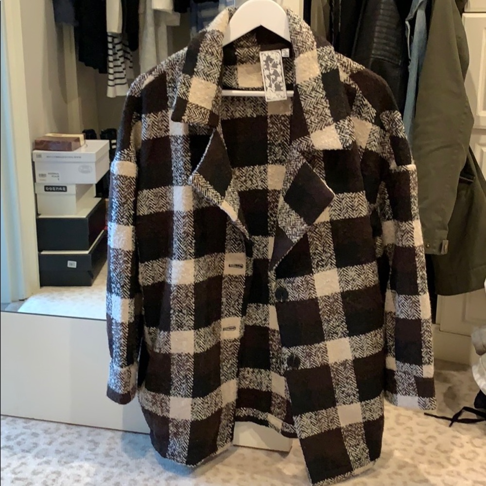 Fall flannel coat